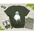 thumbnail image 5 of Halloween Ghost Lover Gift Men Women Kids Boys Girls Present T-Shirt Cool Spooky Halloween Lover Gift T Shirt for Teens Graphic Tshirt, 5 of 8