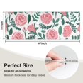 thumbnail image 5 of Pioneer Flower Floral Print Pattern Kitchen Rug Mat,Kitchen Runner Rugs Non Skid Washable,Decorative Kitchen Floor Mats for Kitchen,Sink,Laundry,17"X47", 5 of 5