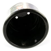 Ozark Trail Black Flush Mount Recessed Marine Drink Holder for Boats, Kayaks, and RVs