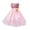 Pink, variant on Tutu Dress for Girls Sequined Sleeveless Chiffon Performance Skirt Tulle Dress 3-4 Years