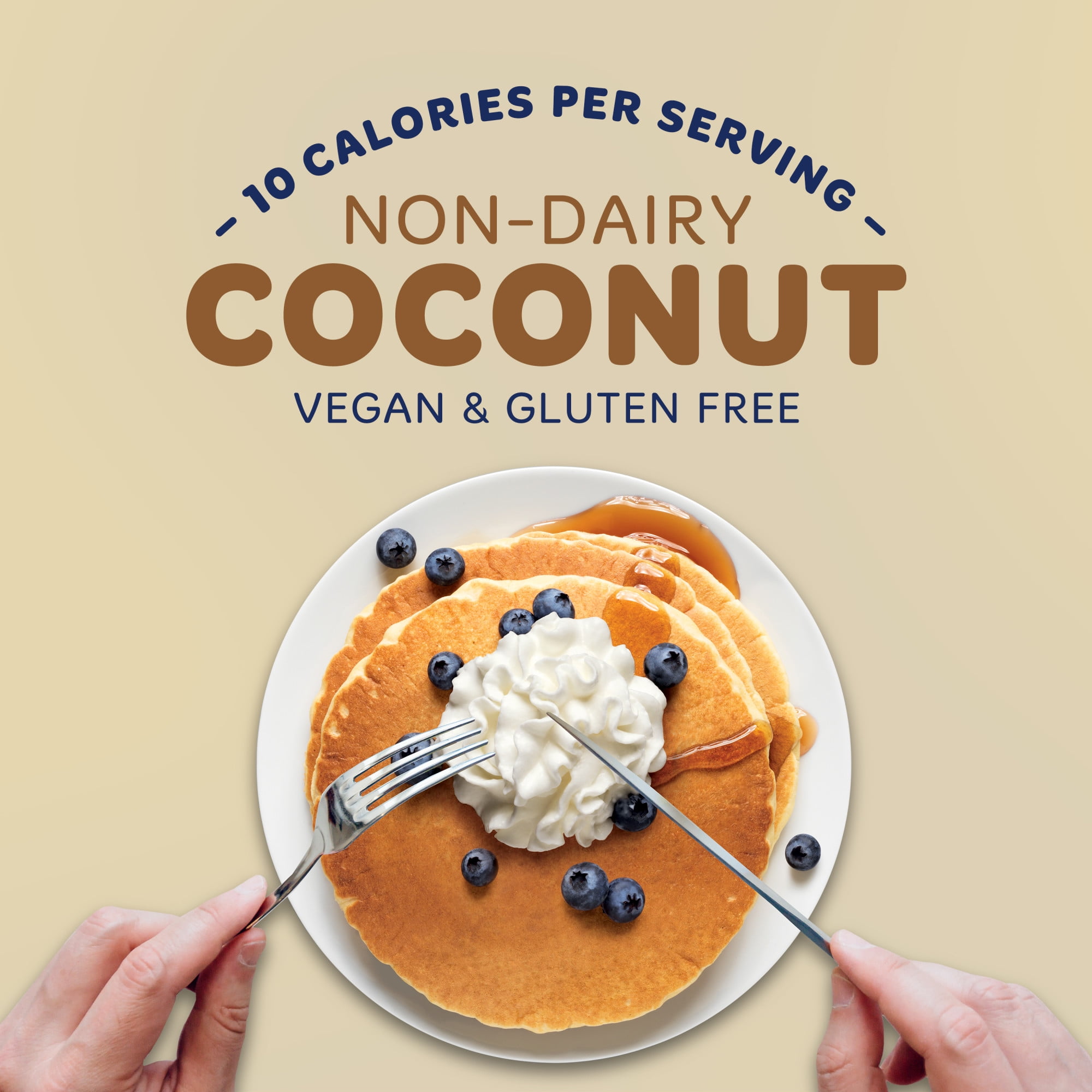 Reddi-wip Vegan Non-Dairy Whipped Topping Made with Coconut Milk, 6 oz
