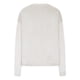 thumbnail image 4 of Suéter de cuello redondo para mujer, informal, liso, tejido, holgado, de manga larga, con cuello redondo, blusa, 4 of 7