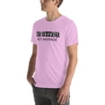 thumbnail image 4 of BE SAVAGE not average- sports workout  Unisex t-shirt (Lilac, M), 4 of 6