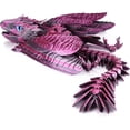 thumbnail image 1 of Feathered Wyvern Dragon, 3D Printed Dragon, Articulated Dragon, Fidget Dragon, 3D Printed Toys, Desktop Pet, 1 of 7