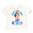 thumbnail image 1 of Camiseta Ms. Rachel Baby Boys, color blanco, 24 meses, 1 of 4