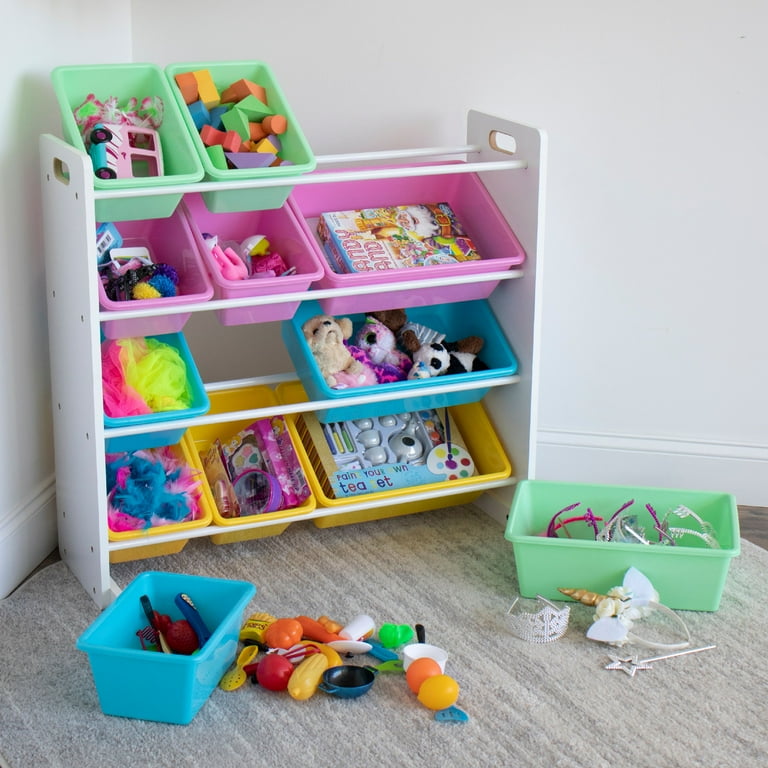 Humble Crew Toy Storage Organizer with 12 Super Sized Storage Bins