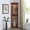 Walnut, variant on Miniyam Curio Display Cabinet with Lights, Glass Doors, Adjustable Shelves, Walnut