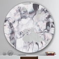 thumbnail image 3 of Designart 'Light and Shadow III' Geometric Metal Circle Wall Art, 3 of 3