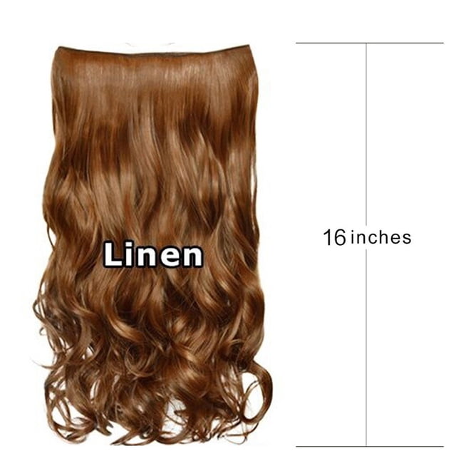 mtvxesu 1 Pce 5 Extensions de Cheveux à Clip Mode pour Fille Bouclée Perruque en Solde