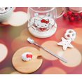 thumbnail image 6 of Sanrio Hello Kitty Holiday 17-Ounce Glass Coffee Mug With Lid and Spoon, 6 of 8