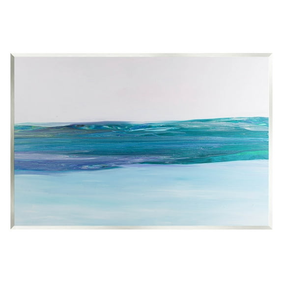 Stupell Industries Fluid Abstract Landscape Composition Graphic Art Unframed Art Print Wall Art, Design by Ruth Fromstein