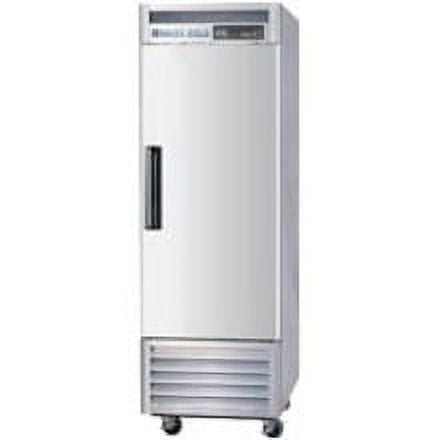 Maxx Cold Single Door Reach-In Refrigerator, Bottom Mount, 26.75"W, 23 cu. ft. Storage Capacity, Energy Star Rated, in Stainless Steel (MCR-23FDHC)
