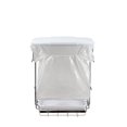 thumbnail image 4 of Mainstays 21 Litre (5 Gallon) Cupboard Wire Bin, Mounts to Inside Cabinet Door with Removable Drip Tray., 4 of 5