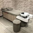 thumbnail image 3 of Japanese Head Spa Shampoo Chair Stylist Water Circulation Hair Lighting Chair Therapy Lettino Massaggio Salon Equipment MQ50SC My Lux Decor Round, 3 of 9