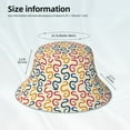 thumbnail image 3 of Sikiie Snake Reflective Double-Sided Bucket Hat, Sun Hat, for Gardening, Beaching, Camping, Hiking, Fishing, 3 of 6