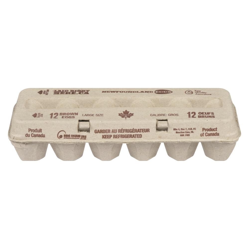 NL Eggs gros oeufs bruns 12 12 gros oeufs