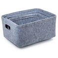 thumbnail image 3 of Truu Design Decorative Felt Storage Organizational Bin Set, 3 of 4