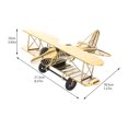 thumbnail image 2 of Adorno de avión vintage, avión de metal, avión de hierro retro, accesorio para fotos, 2 of 5