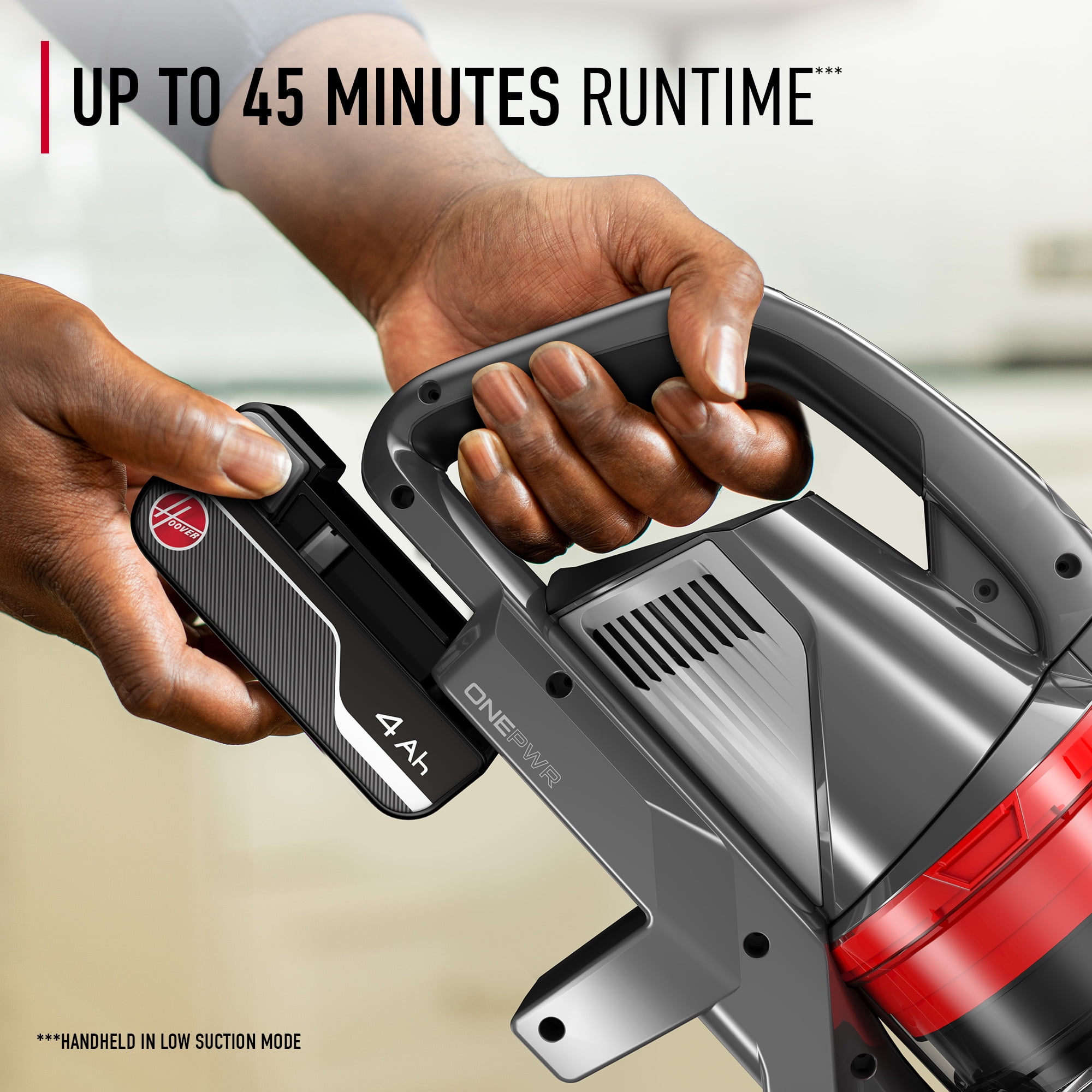 Hoover ONEPWR Emerge Pet Cordless Stick Vacuum Cleaner, for Carpet & Hard Floors, Above Floor Cleaning, All-Terrain, up to 45 Min. Run Time, BH53612V