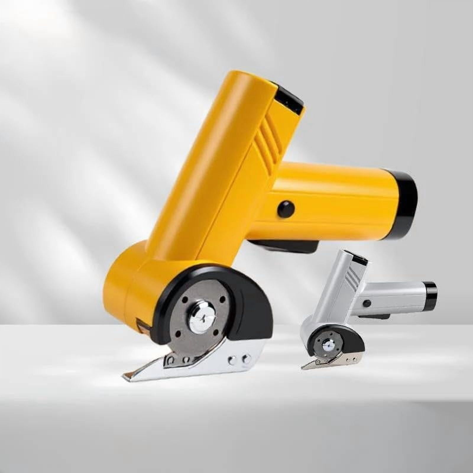Rechargeable High-Speed Cardboard Cutter – Cordless Electric Scissors with LED Light, Powerful Mini Box Cutter for Packaging, Crafts, Shipping, Fabric, Leather & DIY Projects