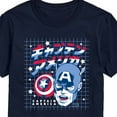 thumbnail image 3 of Marvel Captain America - Katakana - Men's Short Sleeve Graphic Tee, 3 of 5