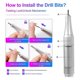 thumbnail image 3 of 45000RPM Rechargeable Nail Drill Machine Electric Nail Drill Sander Low Noise Manicure Machi, 3 of 5