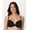 Black, variant on Comfort Push-Up Underwire Bra Ballerina Slipper 38B Women's