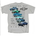 thumbnail image 2 of Joe Blow Chevy Nothing But Pickups Adult Short Sleeve T-Shirt-Ice Grey-Small, 2 of 2