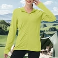thumbnail image 7 of Chiccall Women's Lightweight Hooded Jacket Zipper Pockets Sun Protection Full Zip for Outdoor Hiking Camping, 7 of 7