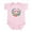 Petal Pink, variant on CafePress - Flamingos With Colorful Tropical Wreath Body Suit - Baby Light Bodysuit, Size Newborn - 24 Months