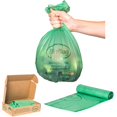 thumbnail image 1 of BioBag Premium Compostable Food Scrap Bags, 3 Gallon, 100 Count, 1 of 5