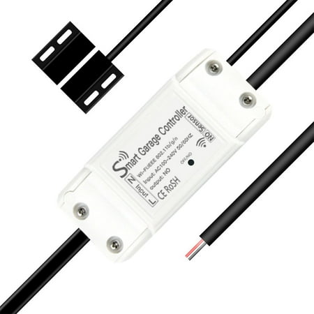 

Gyedtr Electronics Tool Kit Tuya Smart Home Wifi Garage Door Controller Timed Garage Flap Roller Shutter Door Smart Switch Pass-Through Switches