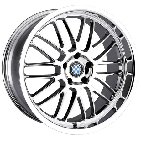 Beyern Wheels - Beyern Mesh 19x9.5 5x120 +25mm Chrome Wheel Rim
