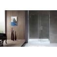 thumbnail image 3 of Anzzi Sd-Az07-01 Consort 60" Wide X 72" High Hinged Frameless Shower Door - Chrome, 3 of 7