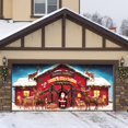 thumbnail image 3 of WMQPNNS Made in Canada Large Garage Door Banner Outdoor for Holiday Season Front Porch Yard Festive Party Welcome Sign, 3 of 5