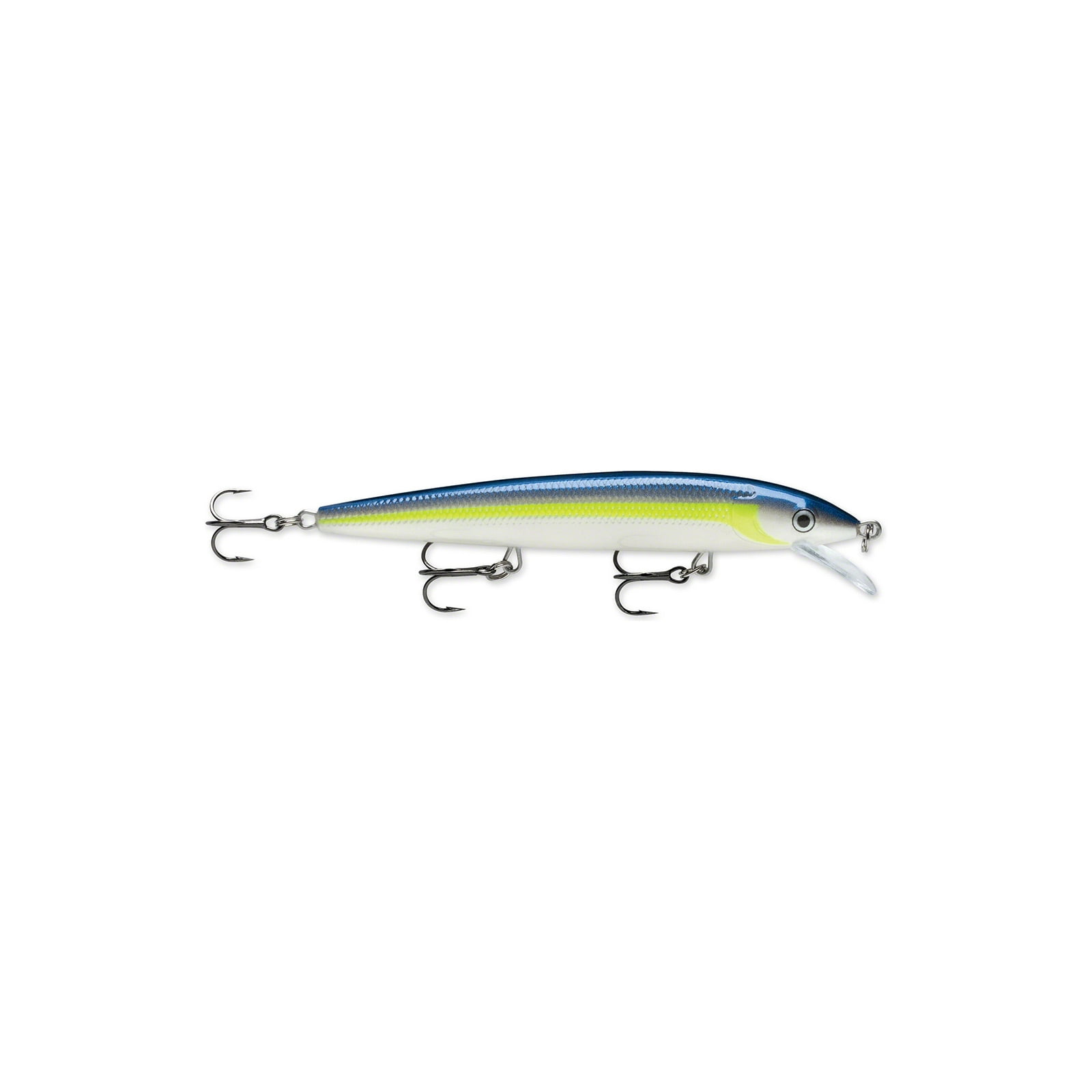 Rapala Husky Jerk 12 Fishing Lure – Pure Chrome Finish, Jerkbait For Freshwater Fishing
