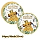 thumbnail image 5 of Nueva decoración para fiesta del Rey León Simba, plato de papel, servilletas, vasos, globos, suministros para eventos de baby shower con temática del Rey León, 5 of 5