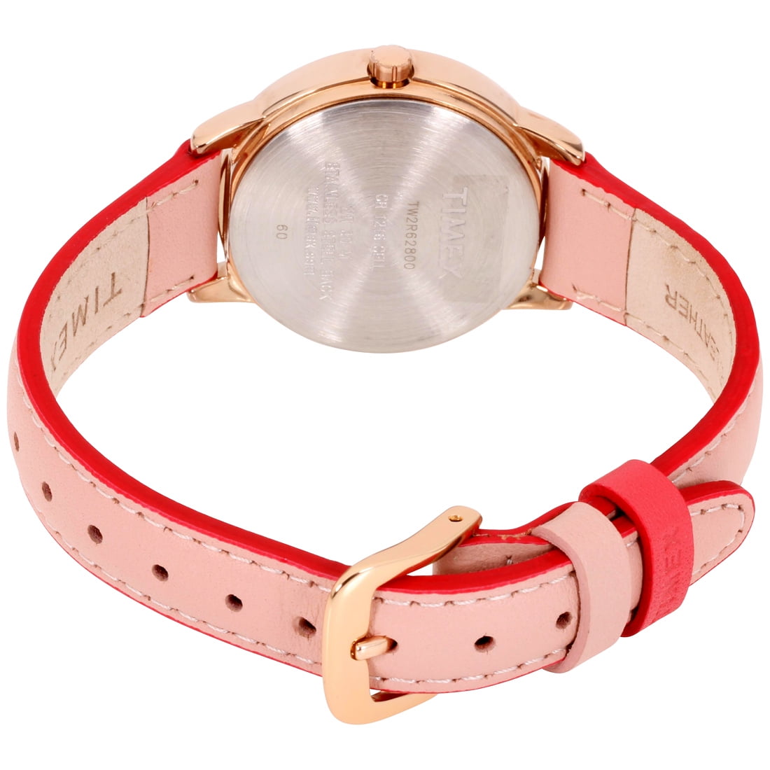 Women's Easy Reader TW2R62800 Gold Leather Analog Quartz Dress Watch