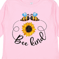 thumbnail image 4 of Inktastic Bee Kind Bees and Sunflower Boys or Girls Long Sleeve Toddler T-Shirt, 4 of 5
