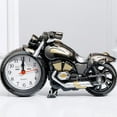 thumbnail image 5 of Mini Motorcycle Model Alarm Clock Battery Powered Desk Shelf Clock Creative Home Decoration, 5 of 5