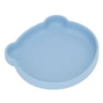 thumbnail image 4 of Baby Suction Plate, Soft Touch Easy Washing Baby Suction Utensil Safe Material  For Lunch Grey Blue, 4 of 8