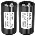 thumbnail image 1 of Uxcell 88-108uF/Mfd 250VAC 50/60Hz Motor Start Capacitor CD60 Run Capacitor 2 Pack, 1 of 5