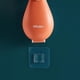 thumbnail image 3 of Cepillo de cerdas, cepillo de baño sin perforaciones de silicona Flexible para baño (naranja), 3 of 6