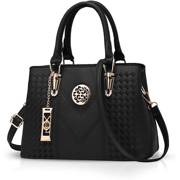 Women'S Handbags Handbags Top Handles Shoulder Bags Crossbody Bags Classic Handbags By Women Black
