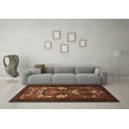 thumbnail image 3 of Ahgly Company Indoor Rectangle Persian Brown Traditional Area Rugs, 5' x 8', 3 of 4