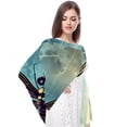 thumbnail image 4 of Dragonfly Translucent Chiffon Hair Scarf - Breathable Silk Wrap for Women - 180*73 Size - Lightweight Headband and Fashion Accessory, 4 of 6