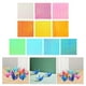 thumbnail image 5 of BRIGHTFUFU 50 hojas de papel iridiscente cuadrado brillante, plegable, para manualidades, para recortes de papel (15 cm, 10 colores), 5 of 7