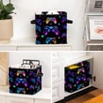thumbnail image 6 of Game Controller Large Capacity Foldable Storage Basket Organizer Bins with Handle, 10.8"x10.5"x10.6", Cube Organizer, 6 of 6