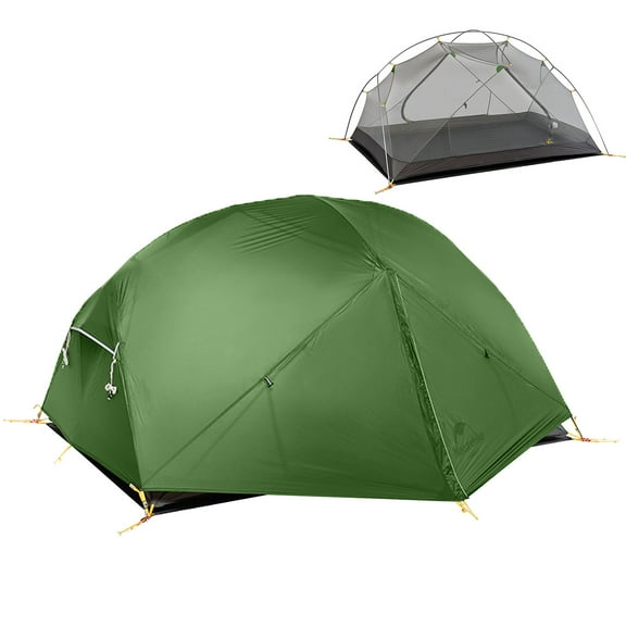 Naturehike Mongar Backpacking Camping Tent 2 Person Lightweight Waterproof with Footprint