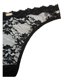 thumbnail image 3 of Tanga Vicky Form para Dama en Mesh con Encaje Floral con Transparencia Color Negro Talla G, 3 of 4